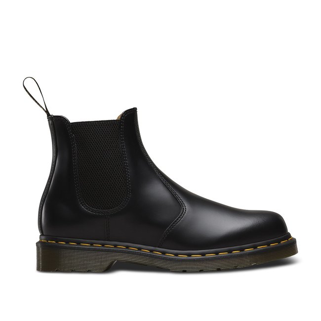 2976 YS Smooth Chelsea Boots in Leather, black, DR. MARTENS