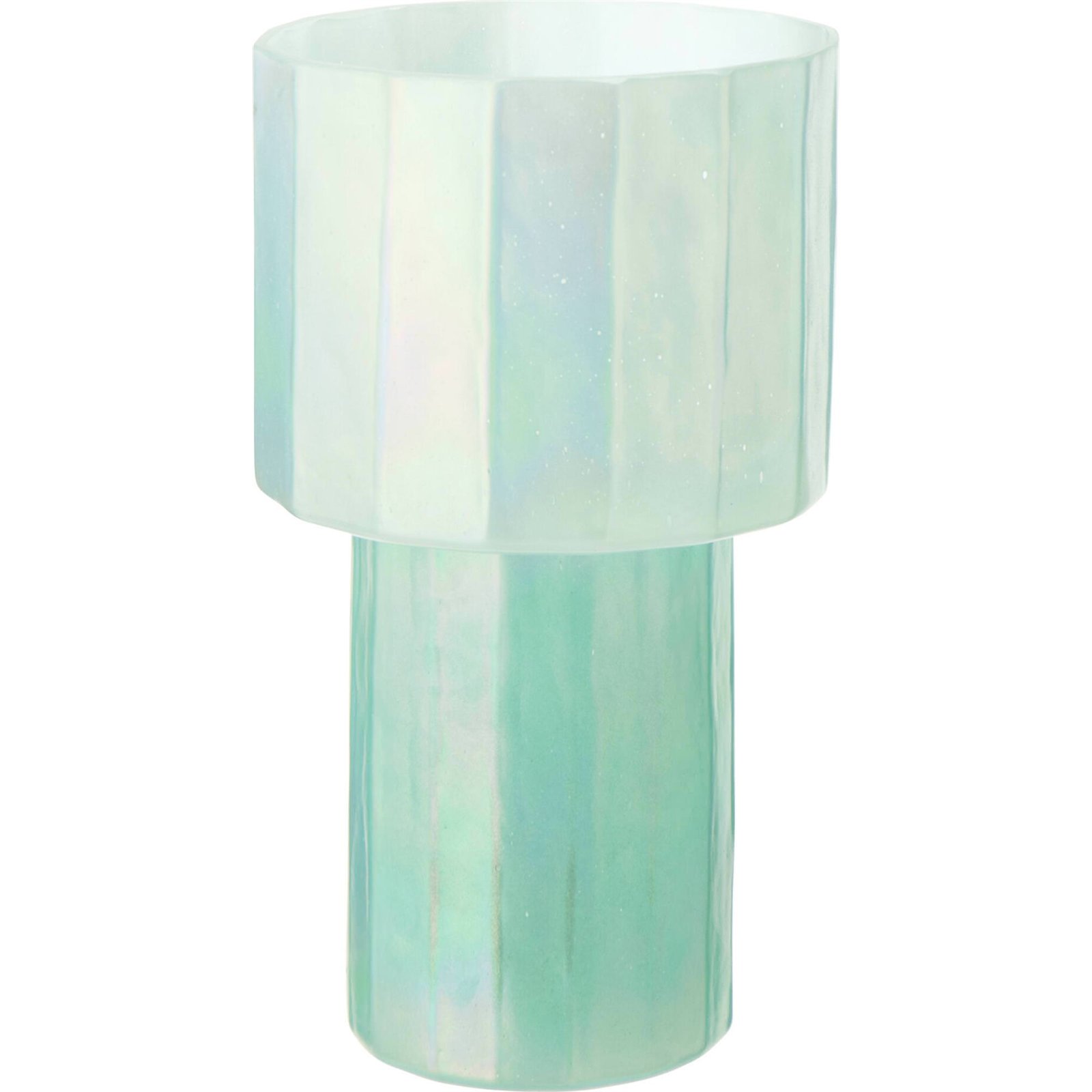Vase en verre effet nacré, RECOLLECTION