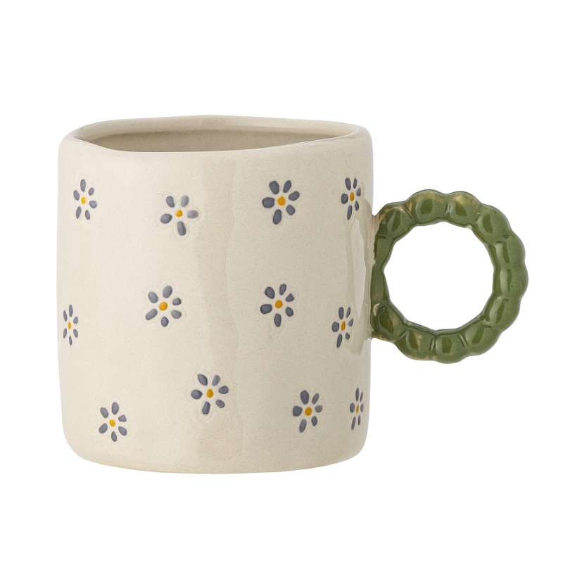 Petite tasse grès fleuri Dorthea, BLOOMINGVILLE