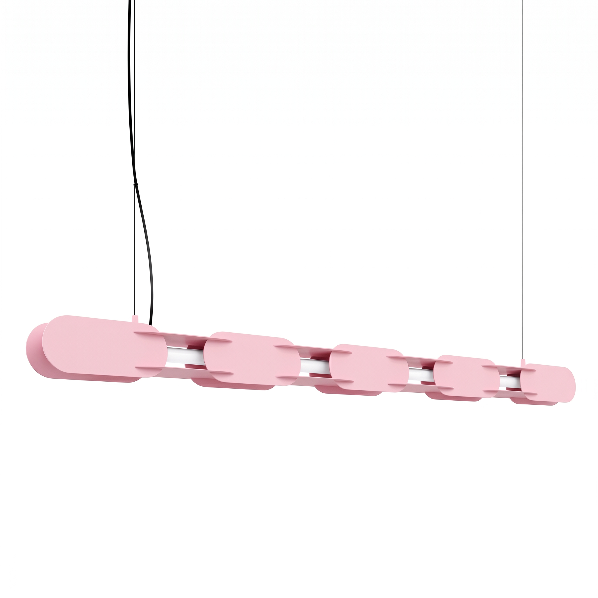 Suspension Acier Rose LED 1 Chain, EDEN