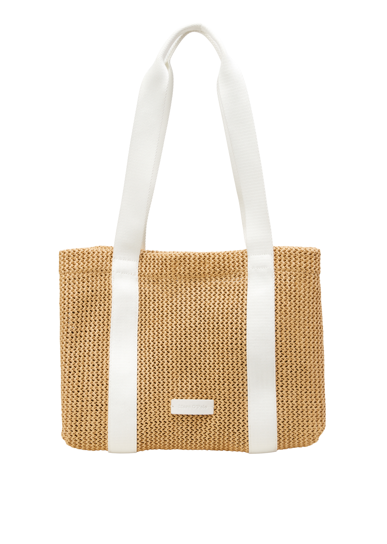 Shopper moyen en aspect crochet-rafia-bastingage, MARC O'POLO