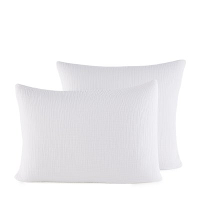 Yafa 100% Organic Cotton Muslin 200 Thread Count Pillowcase AM.PM