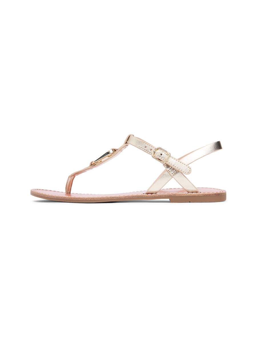 Tommy Hilfiger Sandalias planas de piel — photo 4