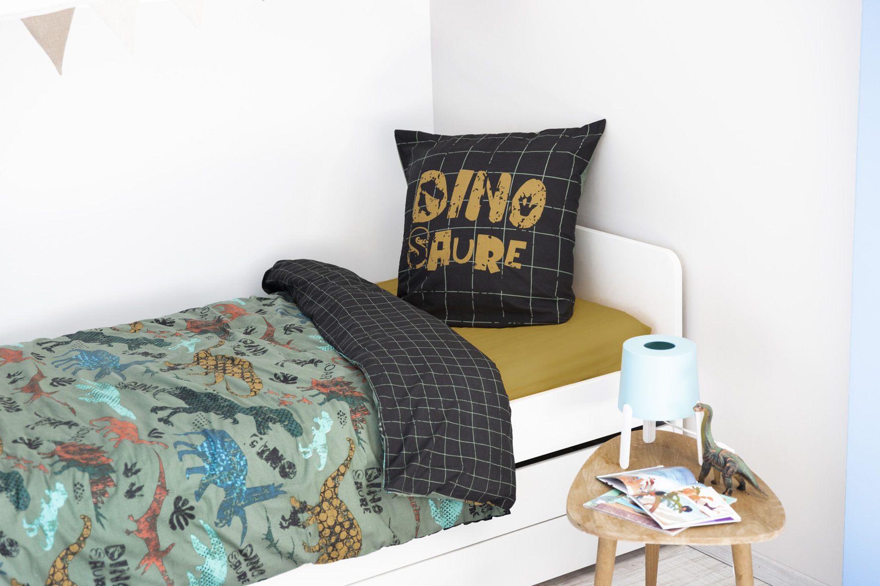 Parure Housse de couette Collection age des dinosaures, EDEN