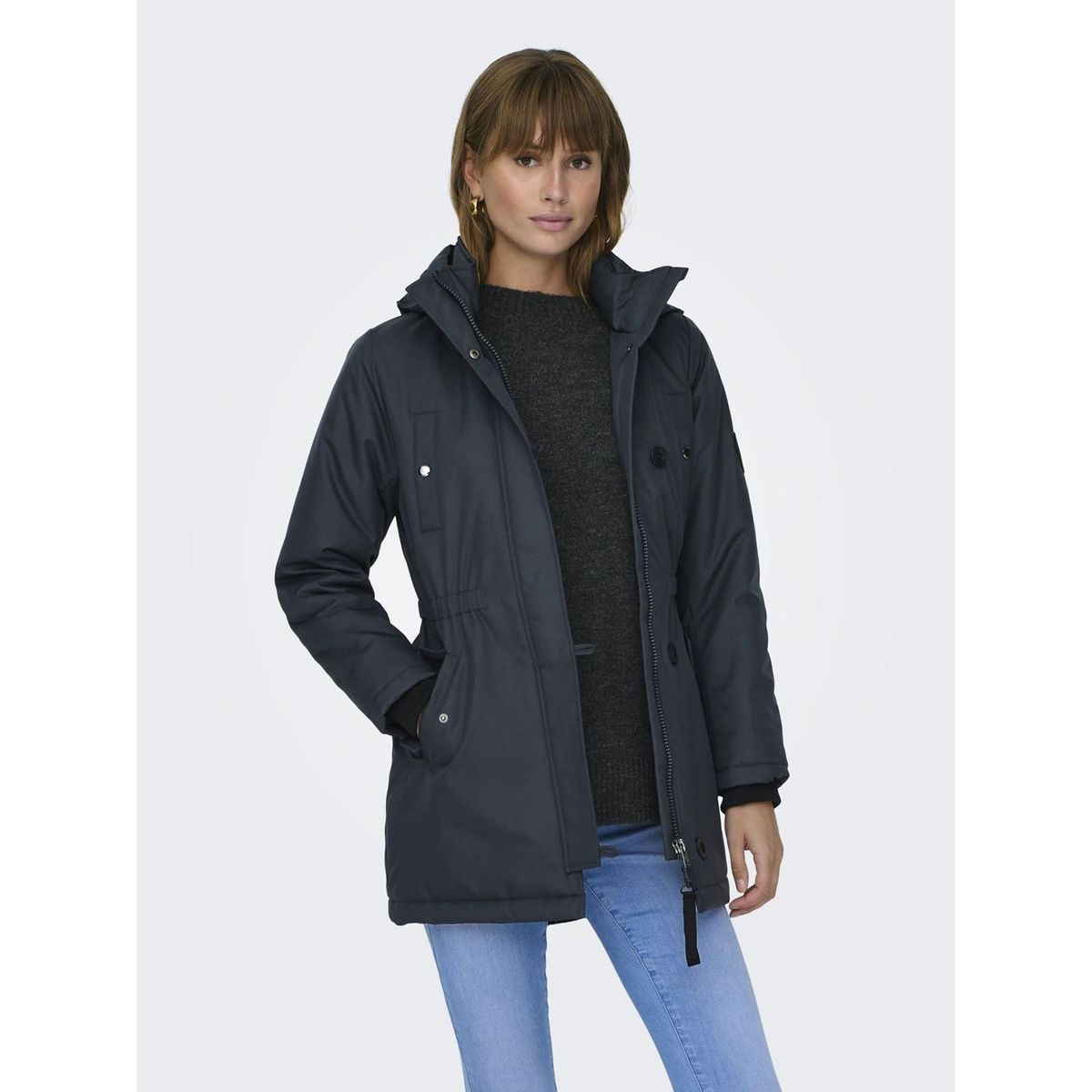 Parka 2025 femme grise