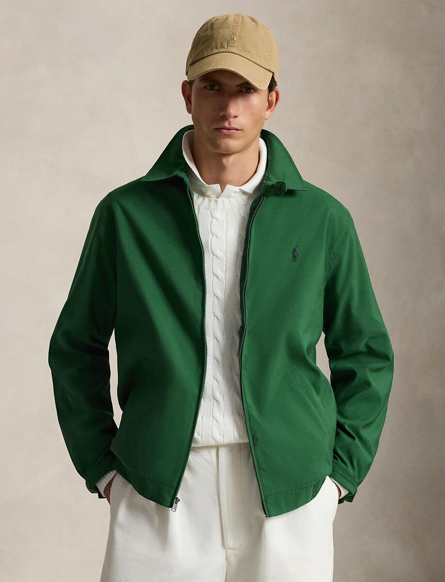 Bi-swing jacket in twill, forest green, Polo Ralph Lauren | La Redoute