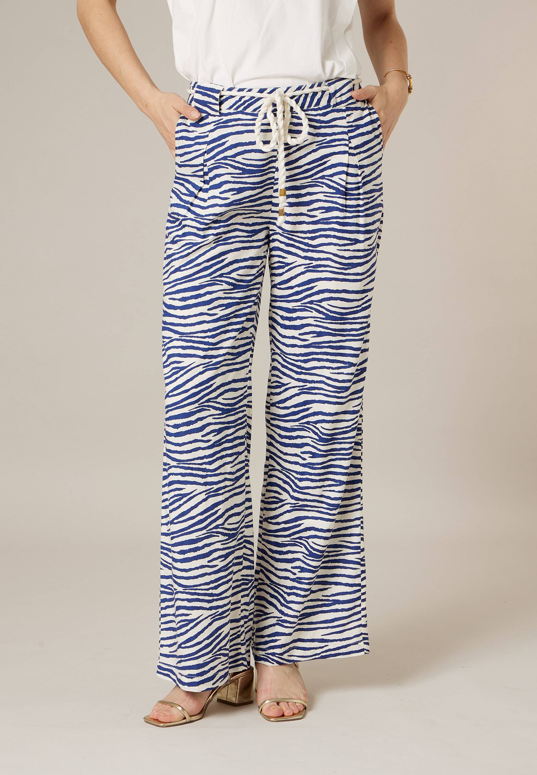 Pantalon large femme imprimé animalier DONAZIA, DEELUXE