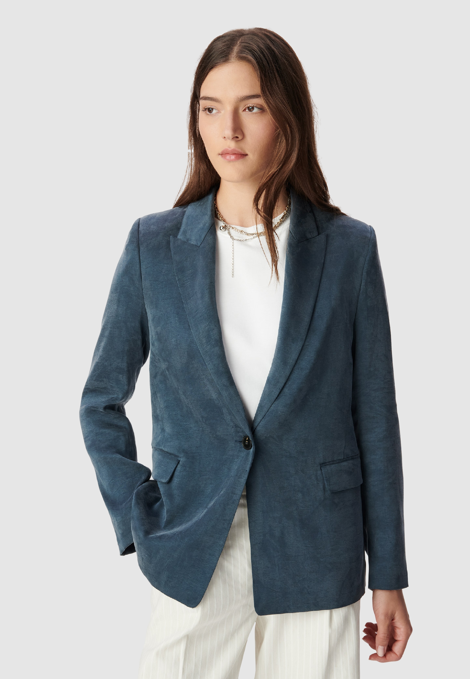Veste de tailleur satinée, IKKS