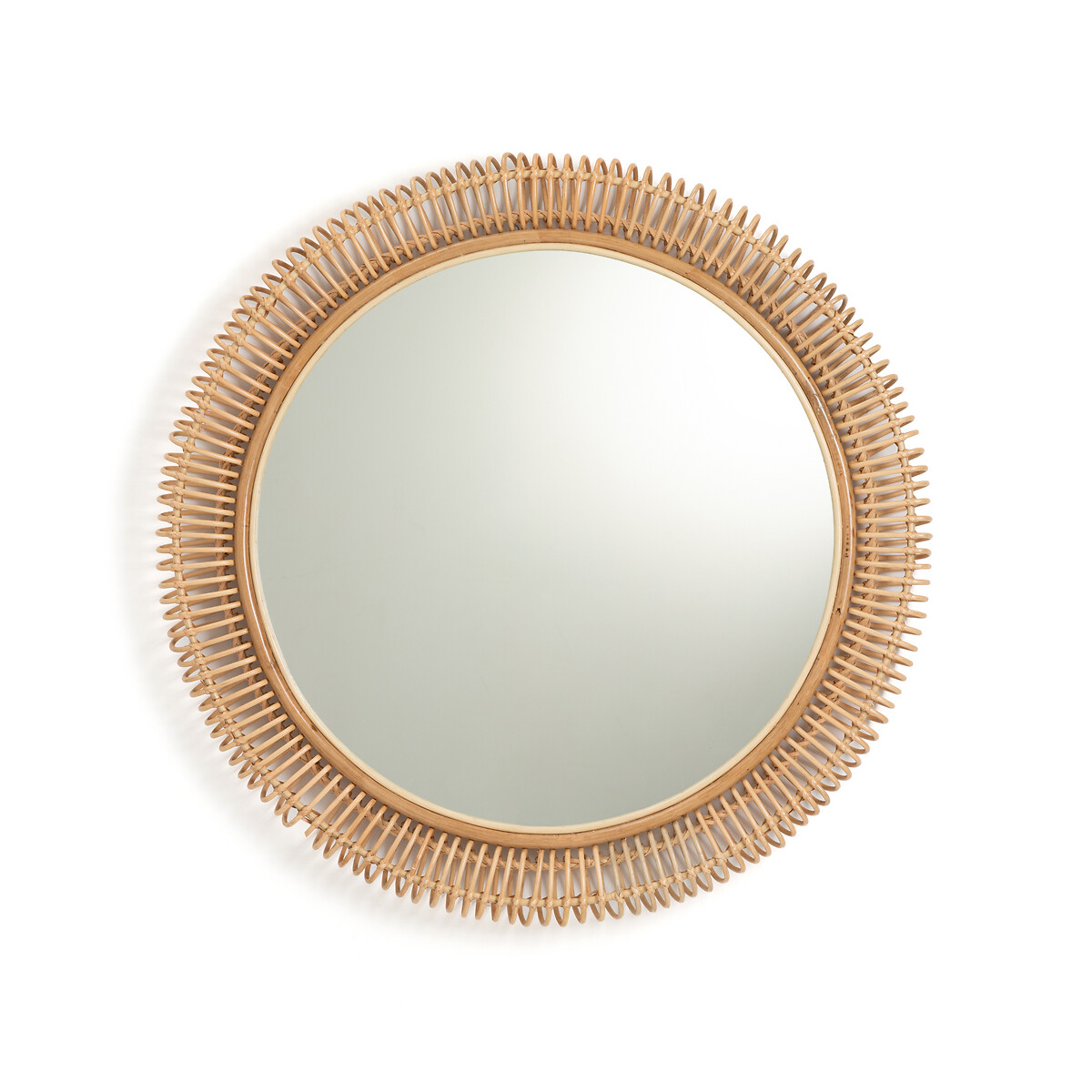 Miroir rotin diamètre 100 cm, Tarsile
