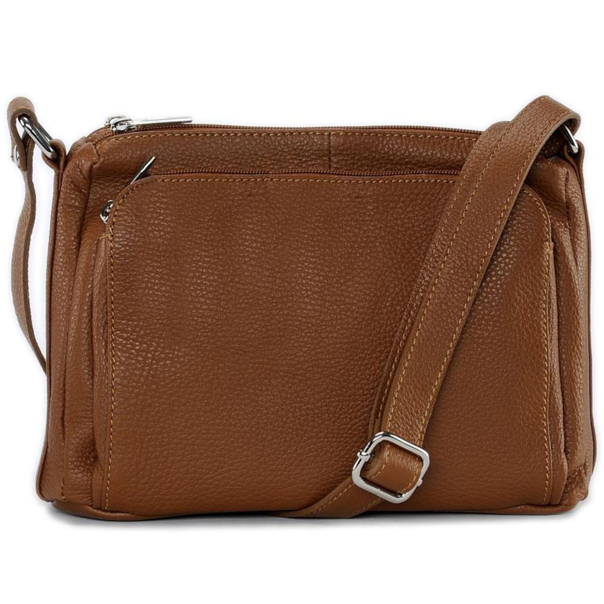 Sac hotsell cognac bandouliere