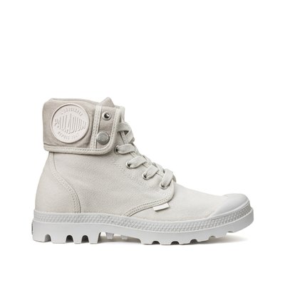Baggy High Top Trainers in Canvas PALLADIUM