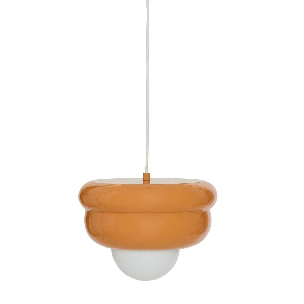 Suspension en fonte diffuseur en verre 28cm PATTY, ATMOSPHERA