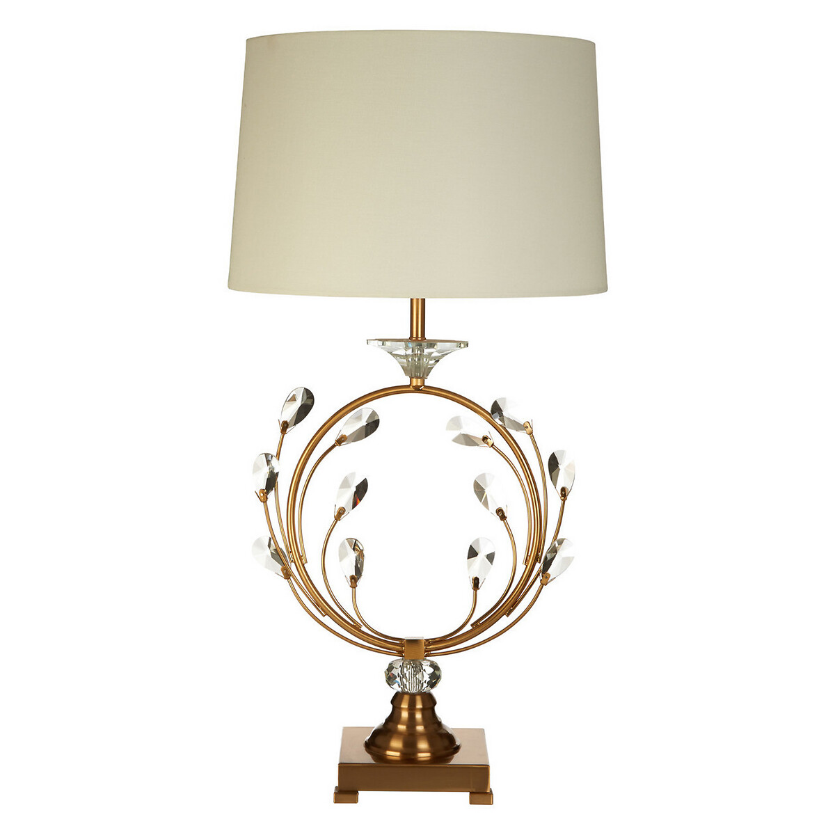 Gold Crystal Branch Detail Table Lamp, Branch Table Lamp Base