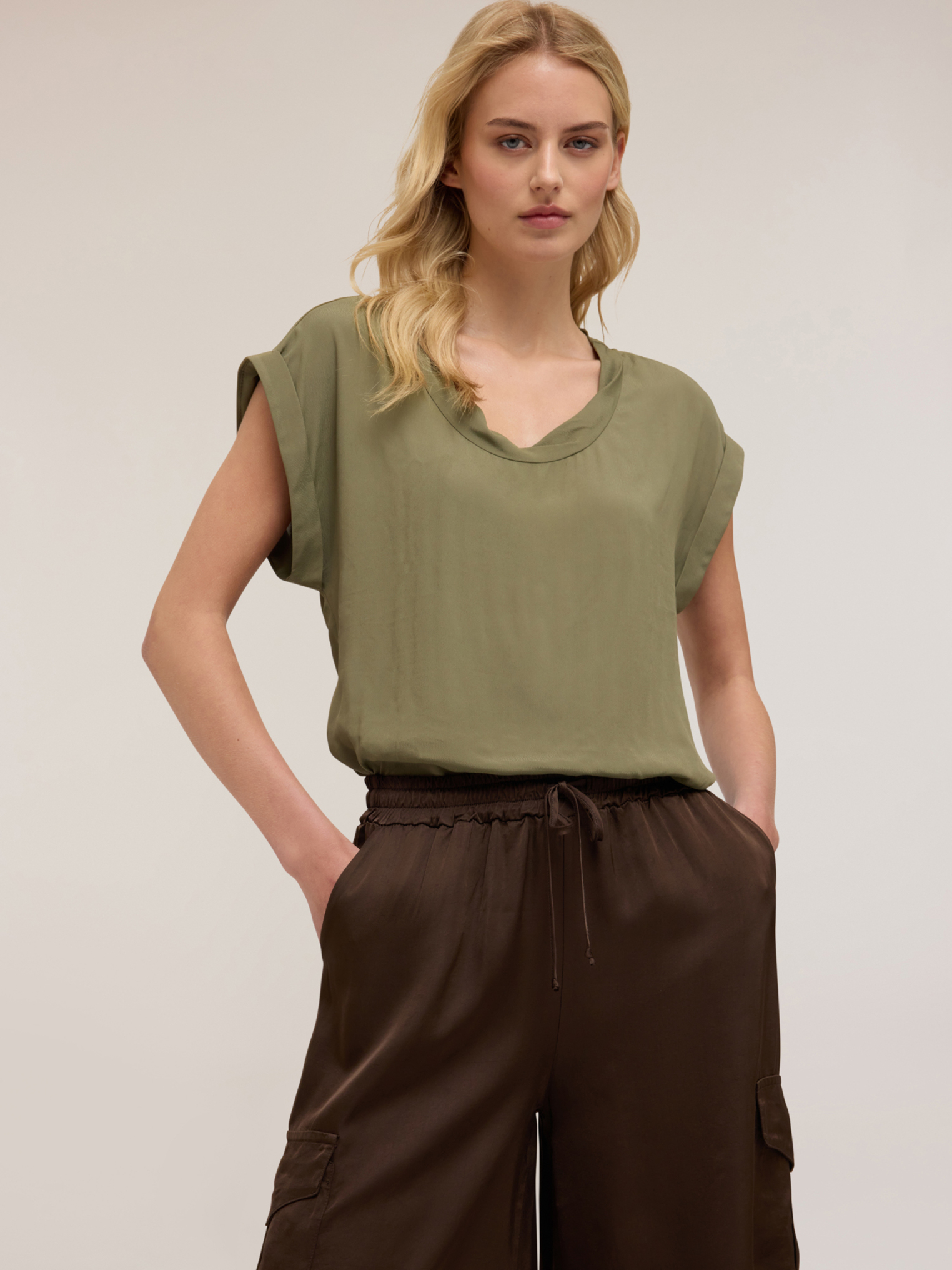 Blouse à bord torsadé, MOTIVI