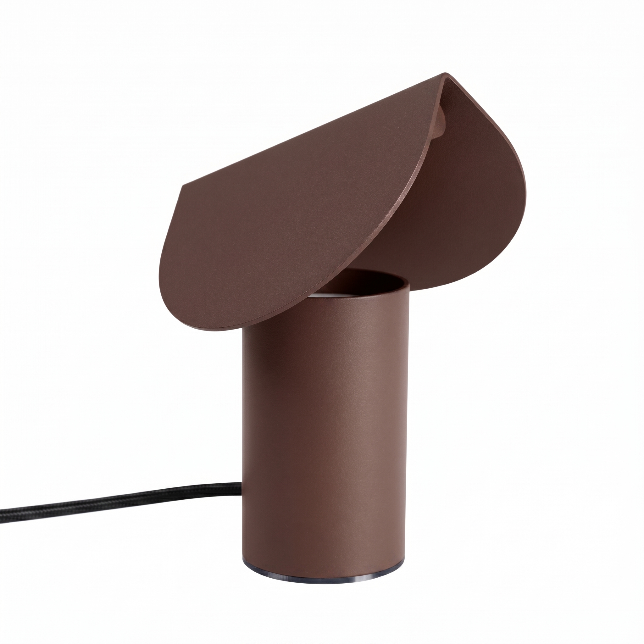 Lampe de bureau Aluminium Marron LED 1 Biscuit, EDEN