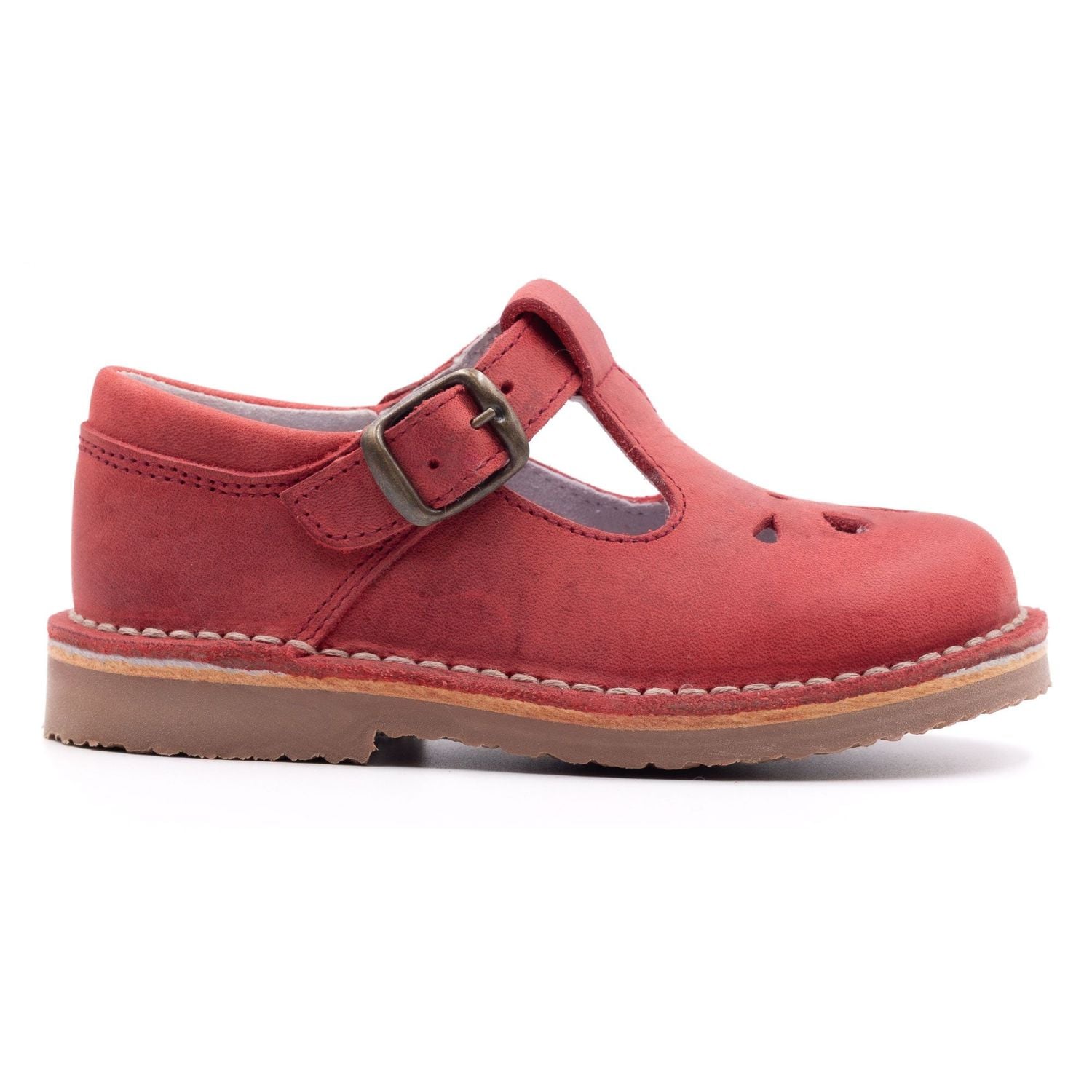 Sandale enfant fermée en cuir nubuck – Boni Octave, BONI&SIDONIE