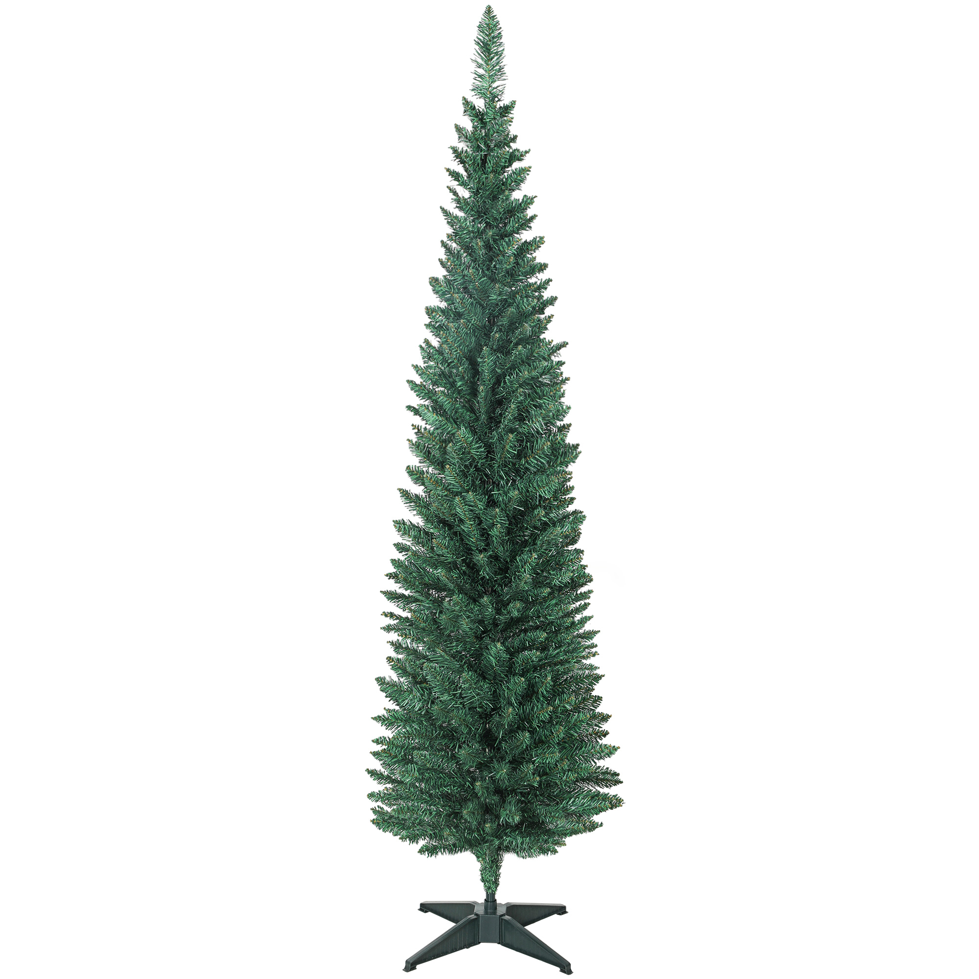 Sapin de Noël Plastique Vert, HOMCOM