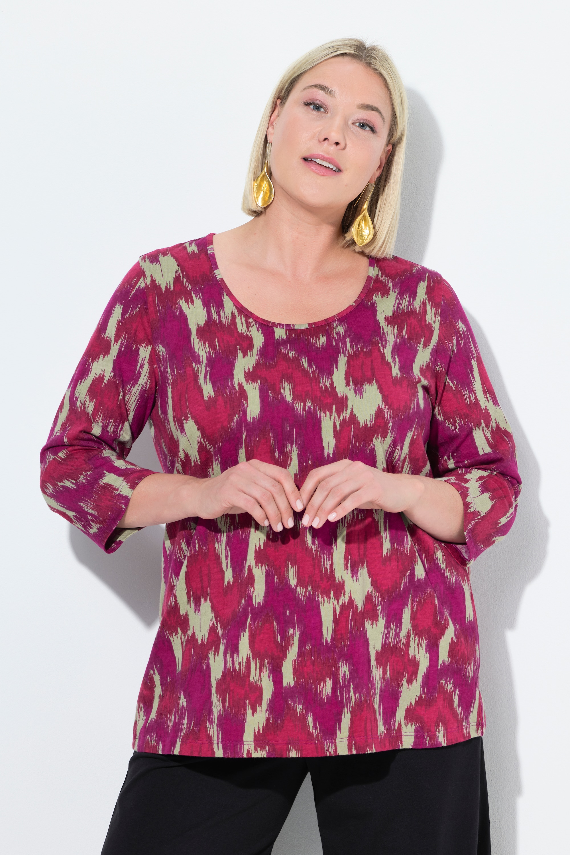 T-shirt coupe évasée, ULLA POPKEN