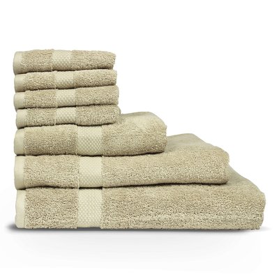 Plush Combed Cotton 7 Piece Towel Bale SO'HOME