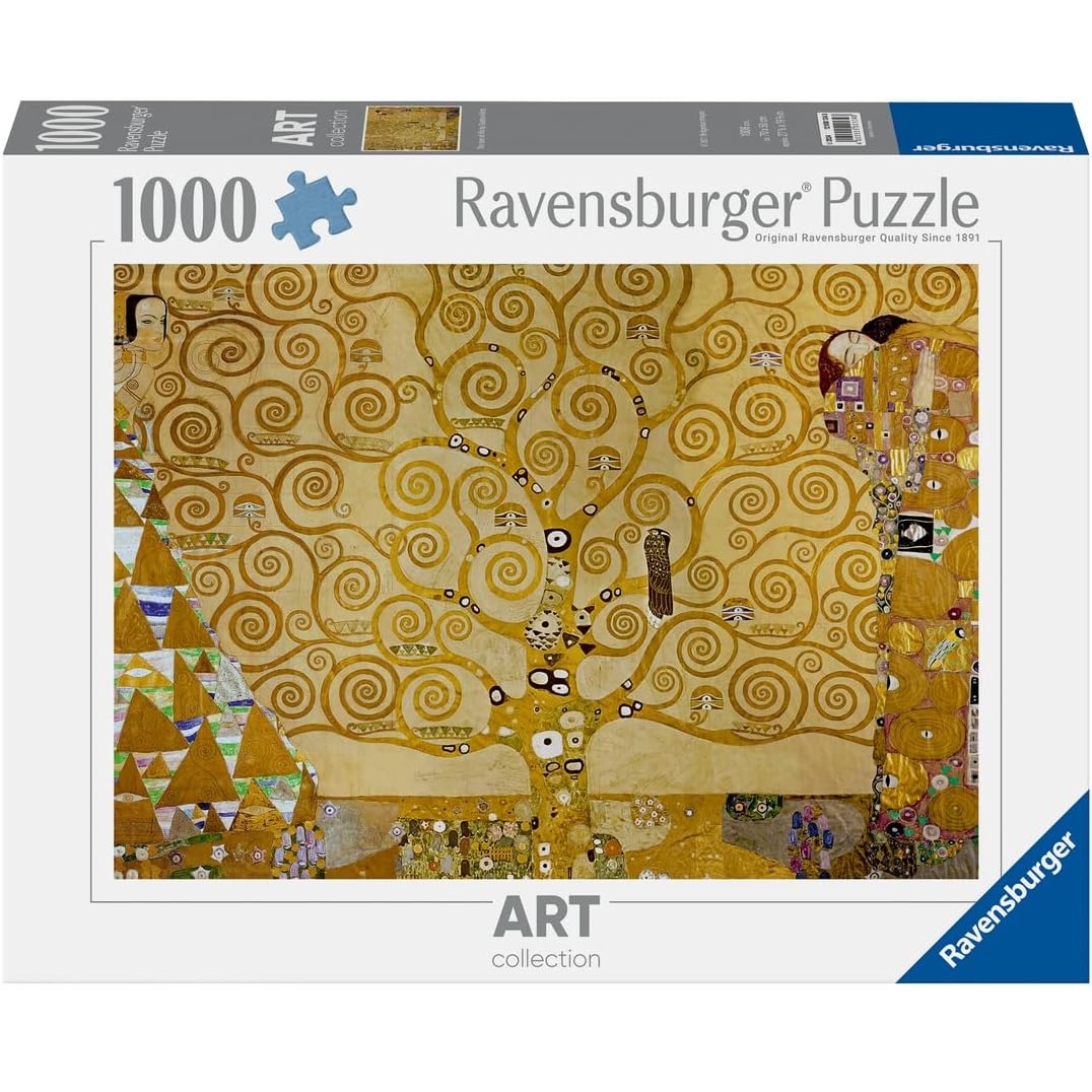 Puzzle L’Arbre de Vie Gustav Klimt 1000 pcs, RAVENSBURGER