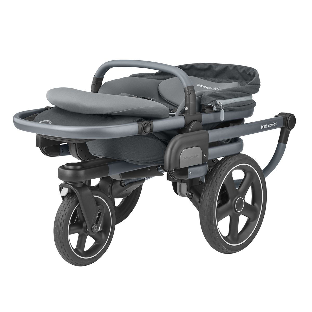 Poussette Nova 3 Roues Essential Graphite Graphite Bebe Confort La Redoute