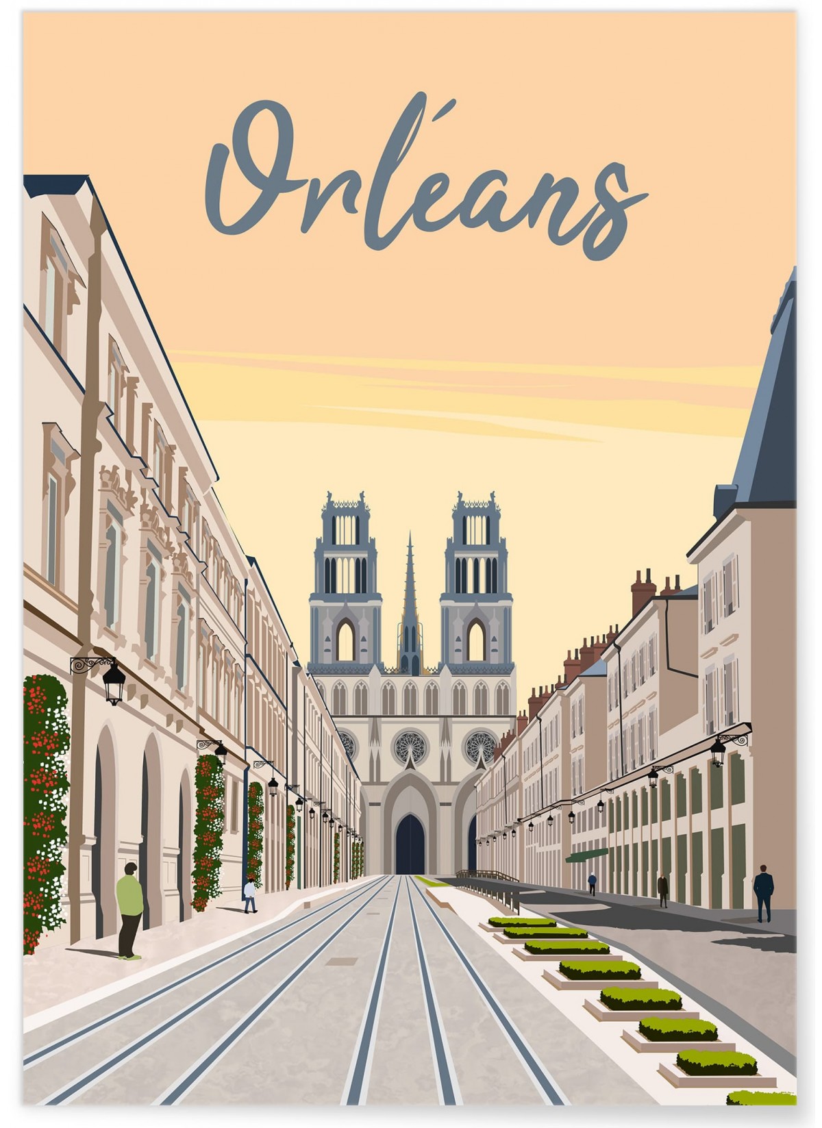 Affiche ville Orléans 5, L'AFFICHERIE