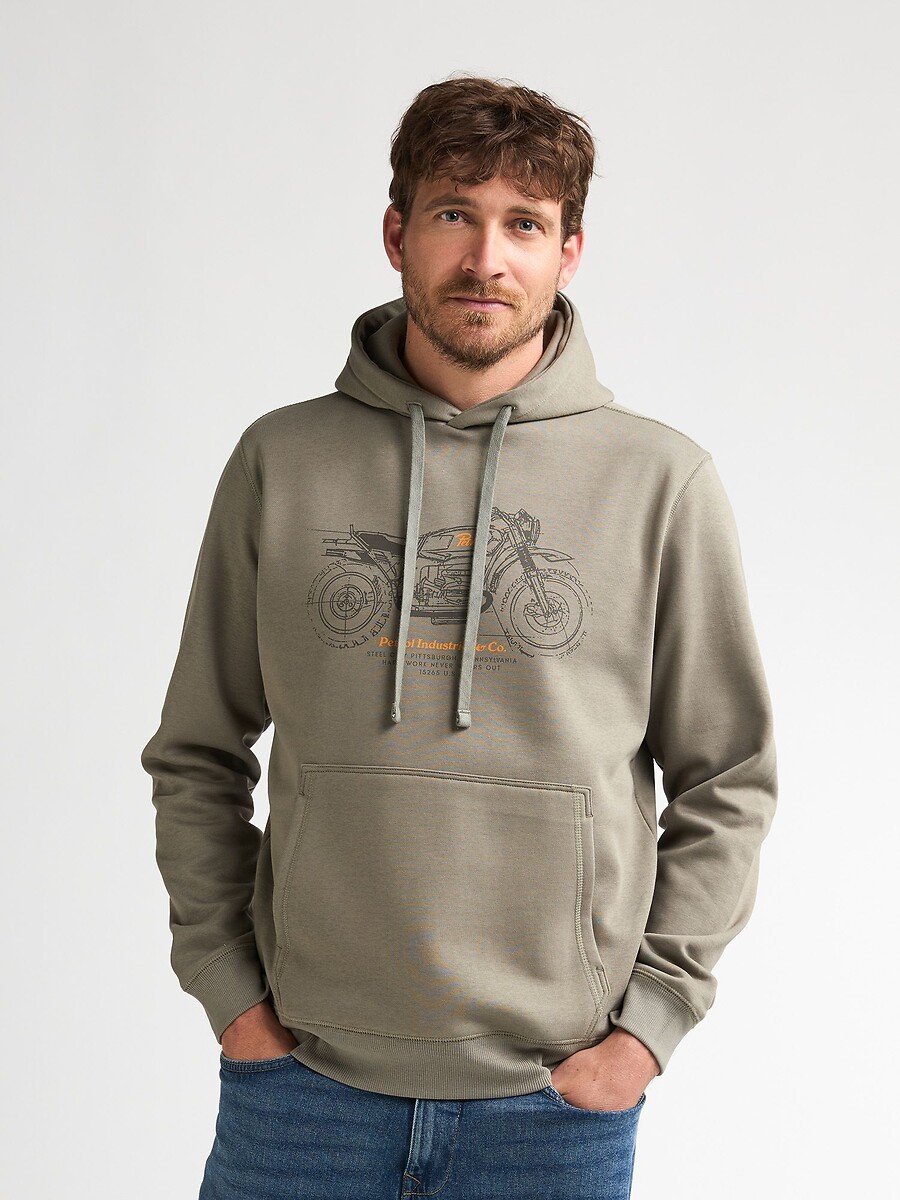 Sweat à capuche, PETROL INDUSTRIES