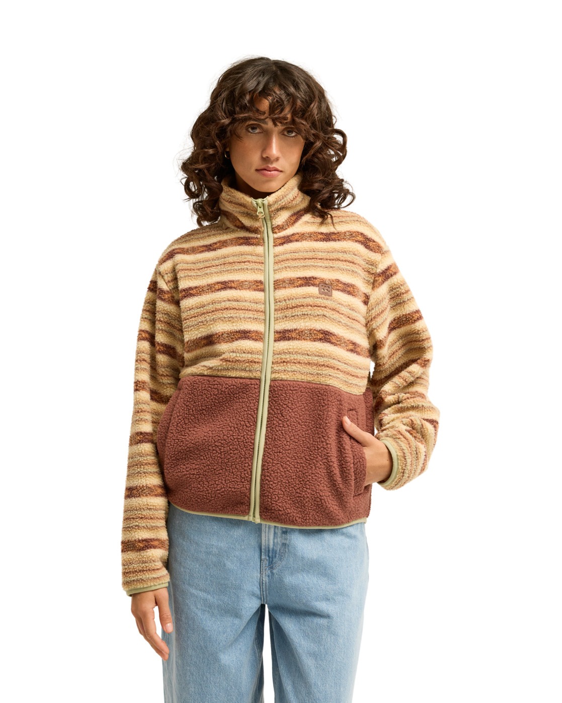 Polaire zippée en sherpa ROCK JETTY, BILLABONG