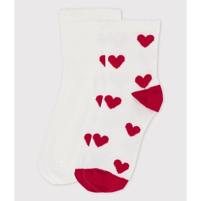 Pack of 2 Pairs of Socks in Cotton Mix PETIT BATEAU