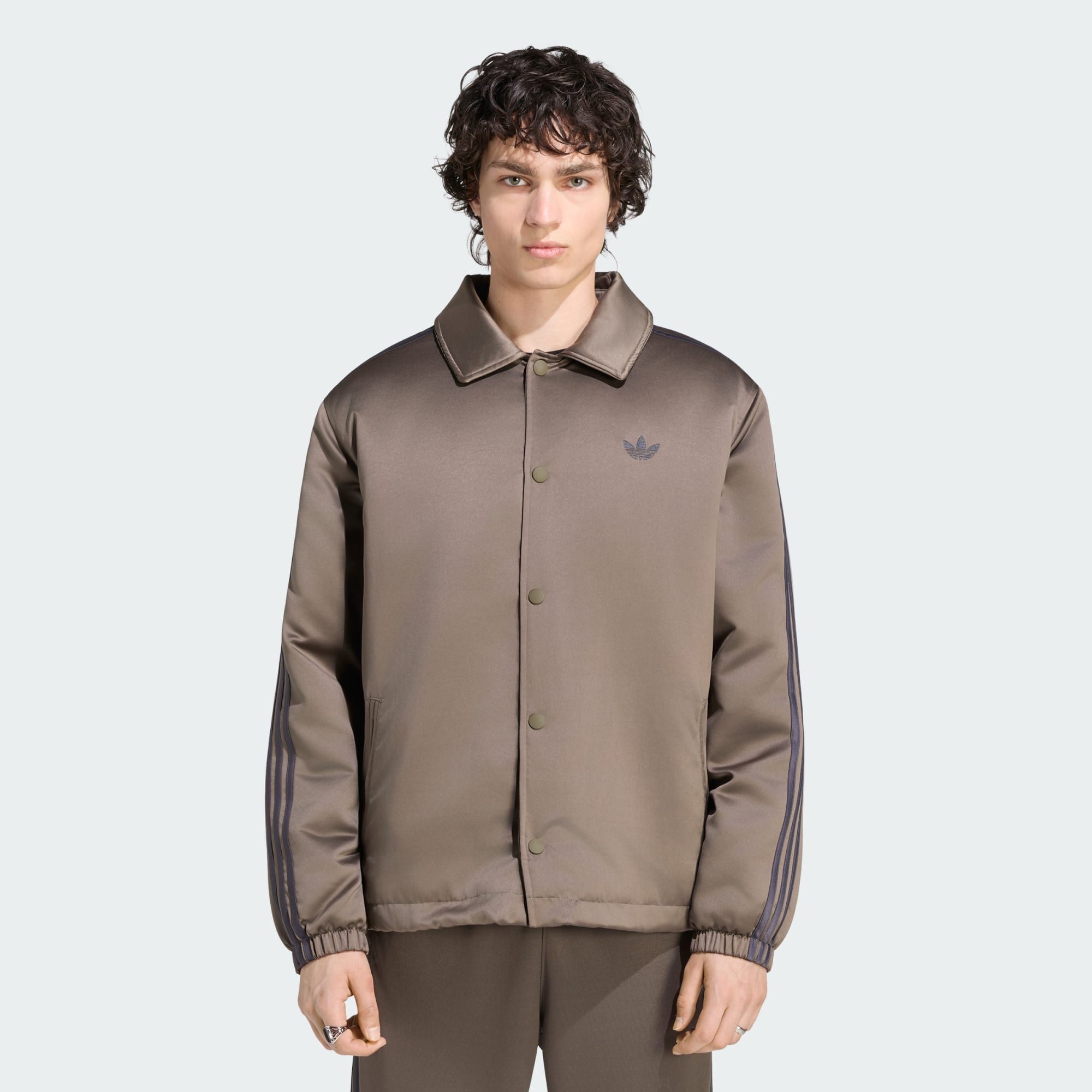 Veste Matelassée En Satin À 3 Bandes, adidas Originals