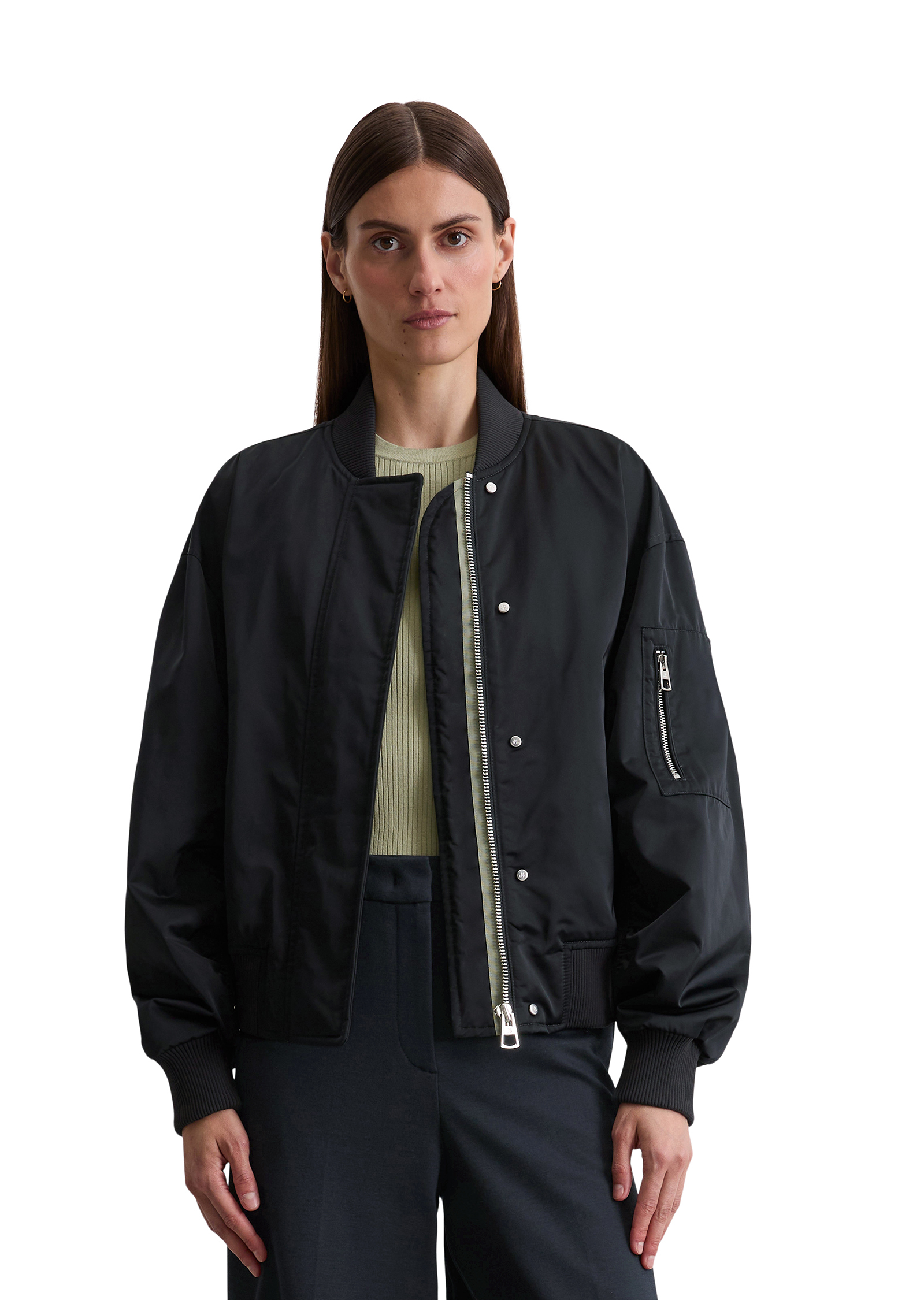 Blouson Travel Collection en sergé de polyester recyclé, MARC O'POLO