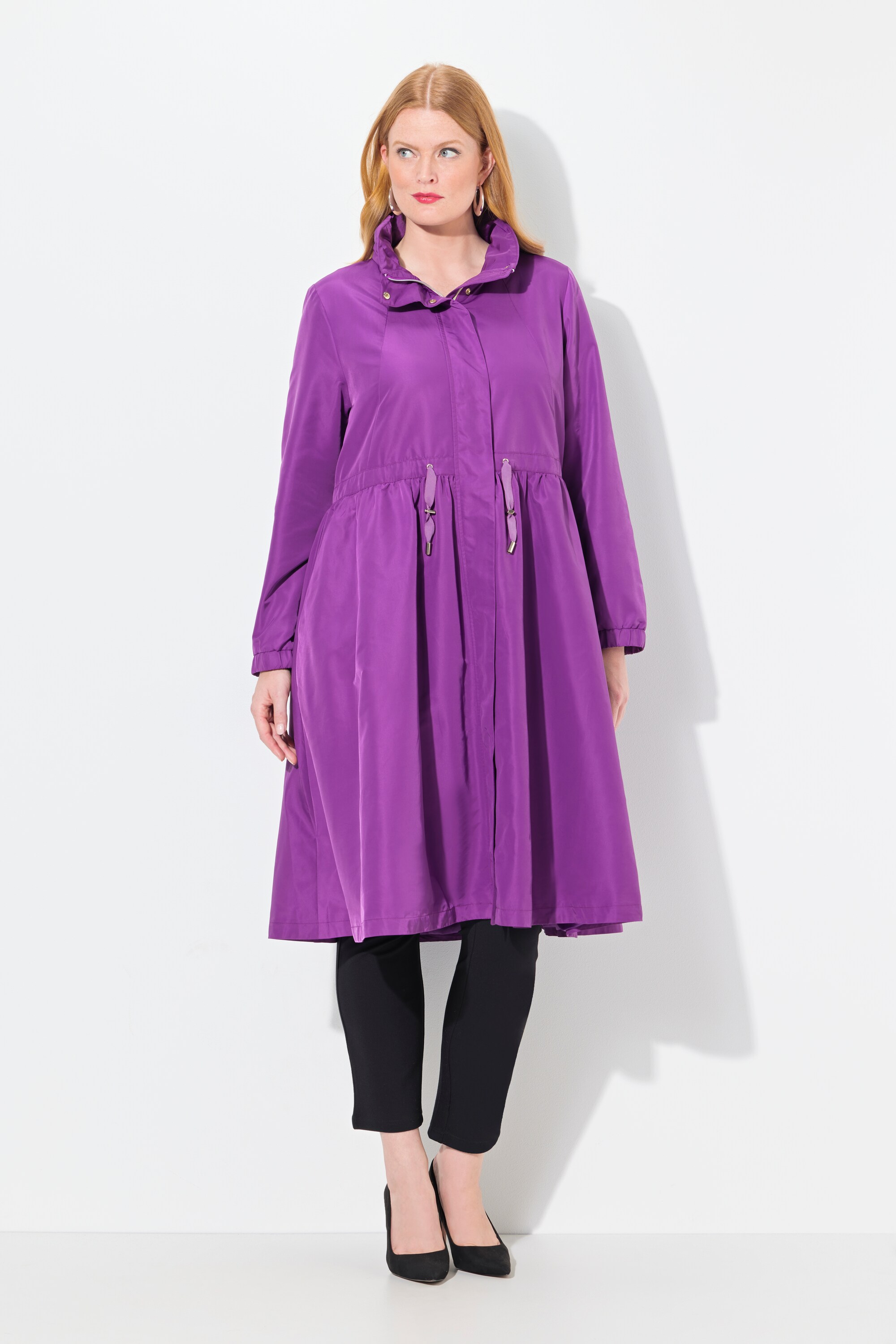 Manteau à capuche, matière déperlante, ULLA POPKEN