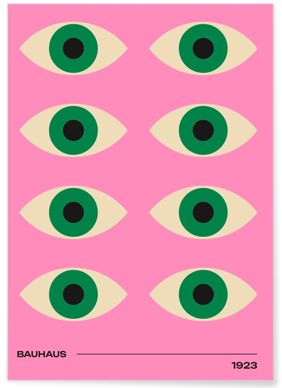 Affiche Bauhaus 34, L'AFFICHERIE