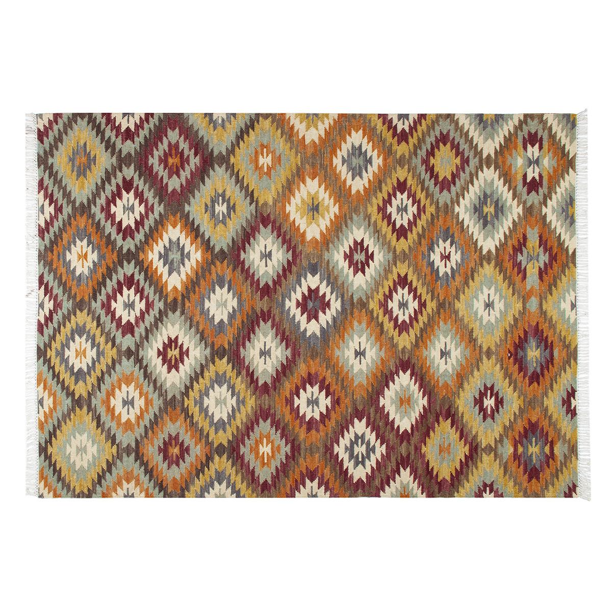 Tapis rectangulaire berbère multicolore 160 x 230 cm IZMIR, MILIBOO