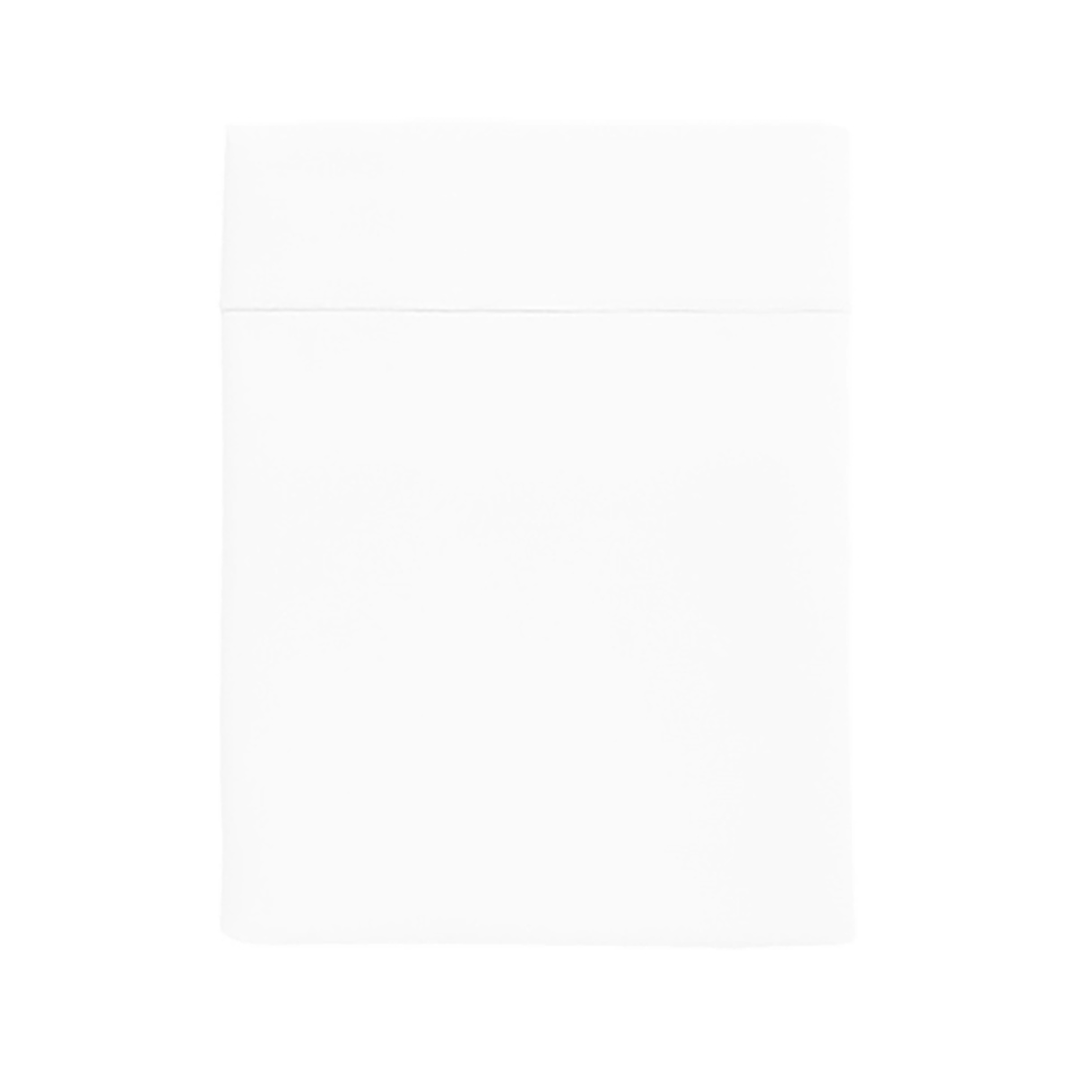 Drap plat uni en percale de coton lavée, DELICATE, ESSIX