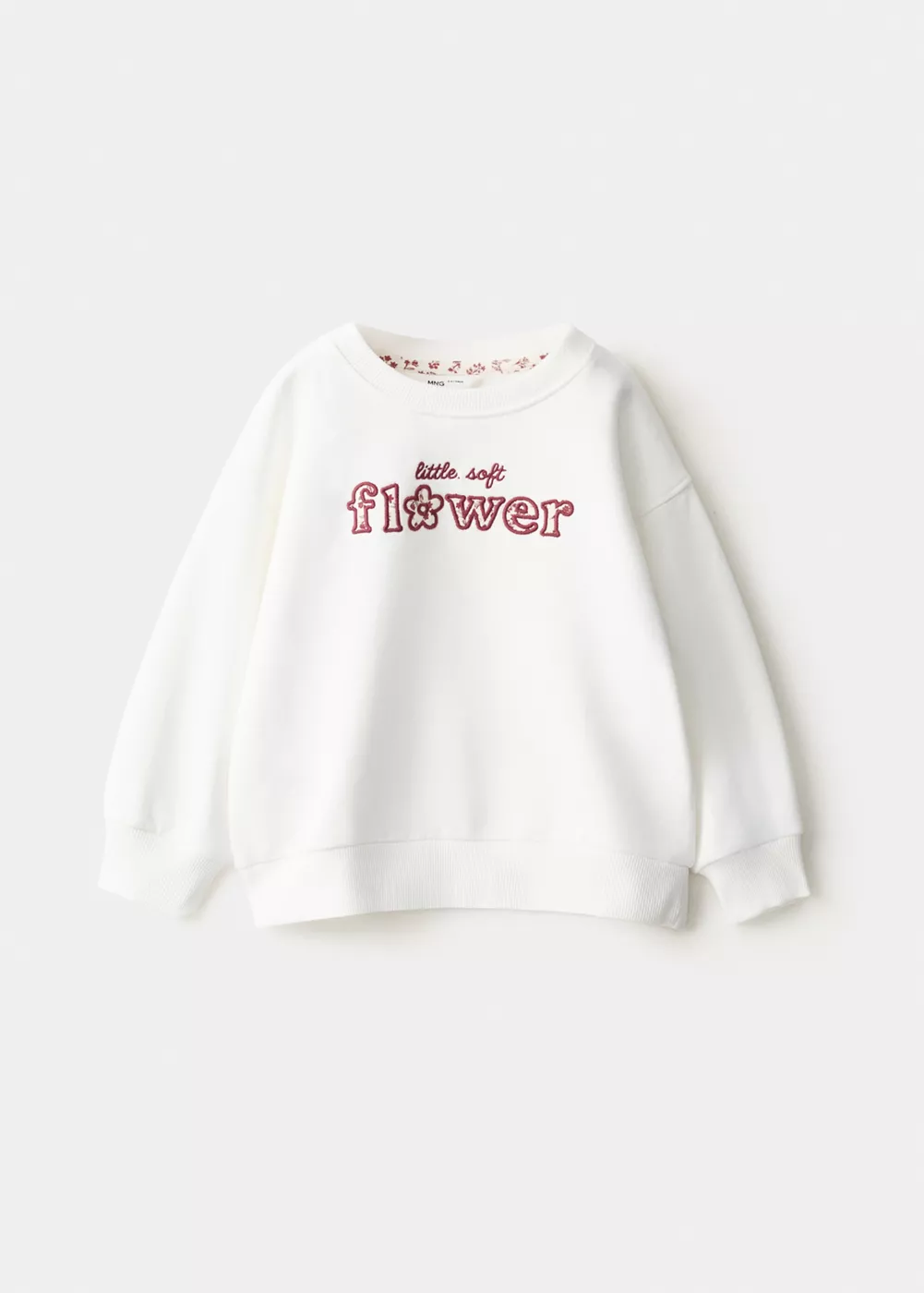 Sweat-shirt détail brodé, MANGO BABY
