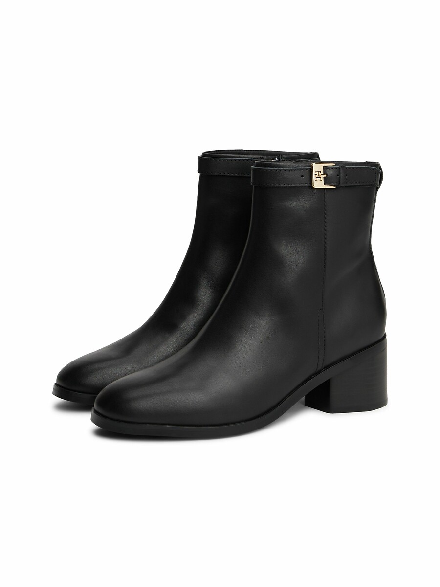 Tommy Hilfiger Botines de tacón de piel — photo 4