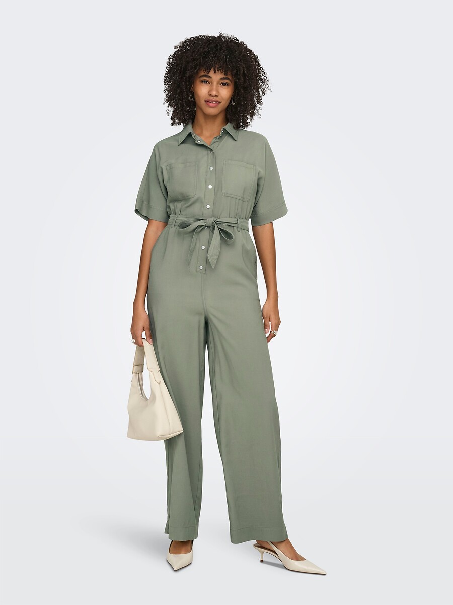 Combinaison longue, manches courtes avec ceinture, ONLY