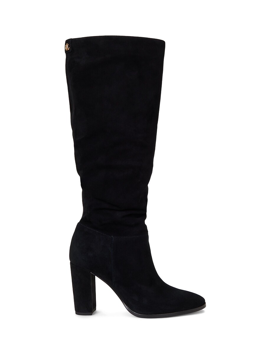 Artizan Suede Knee-High Boots, LAUREN RALPH LAUREN