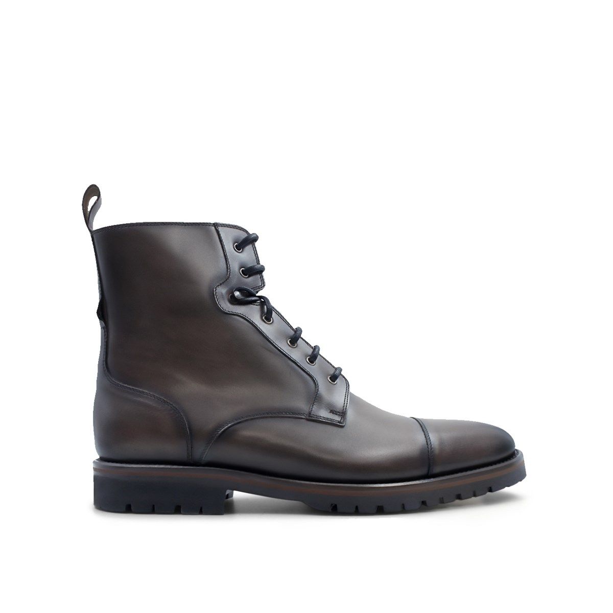 Boots discount homme grise