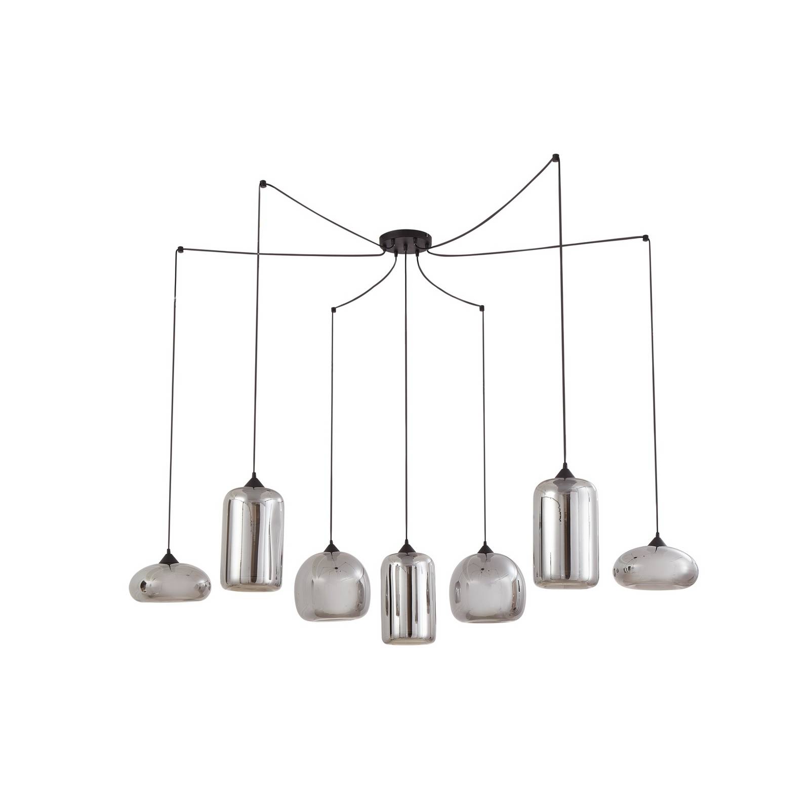 Suspension en verre moderne, Marla, LINDBY