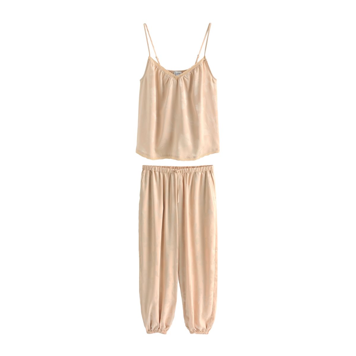 Pyjama pantalon bouffant et caraco n. premium, NEXT