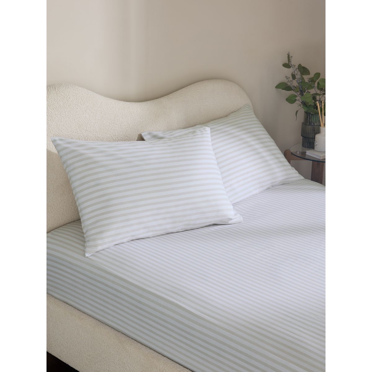 Parure drap-housse et taie d'oreiller, NEXT