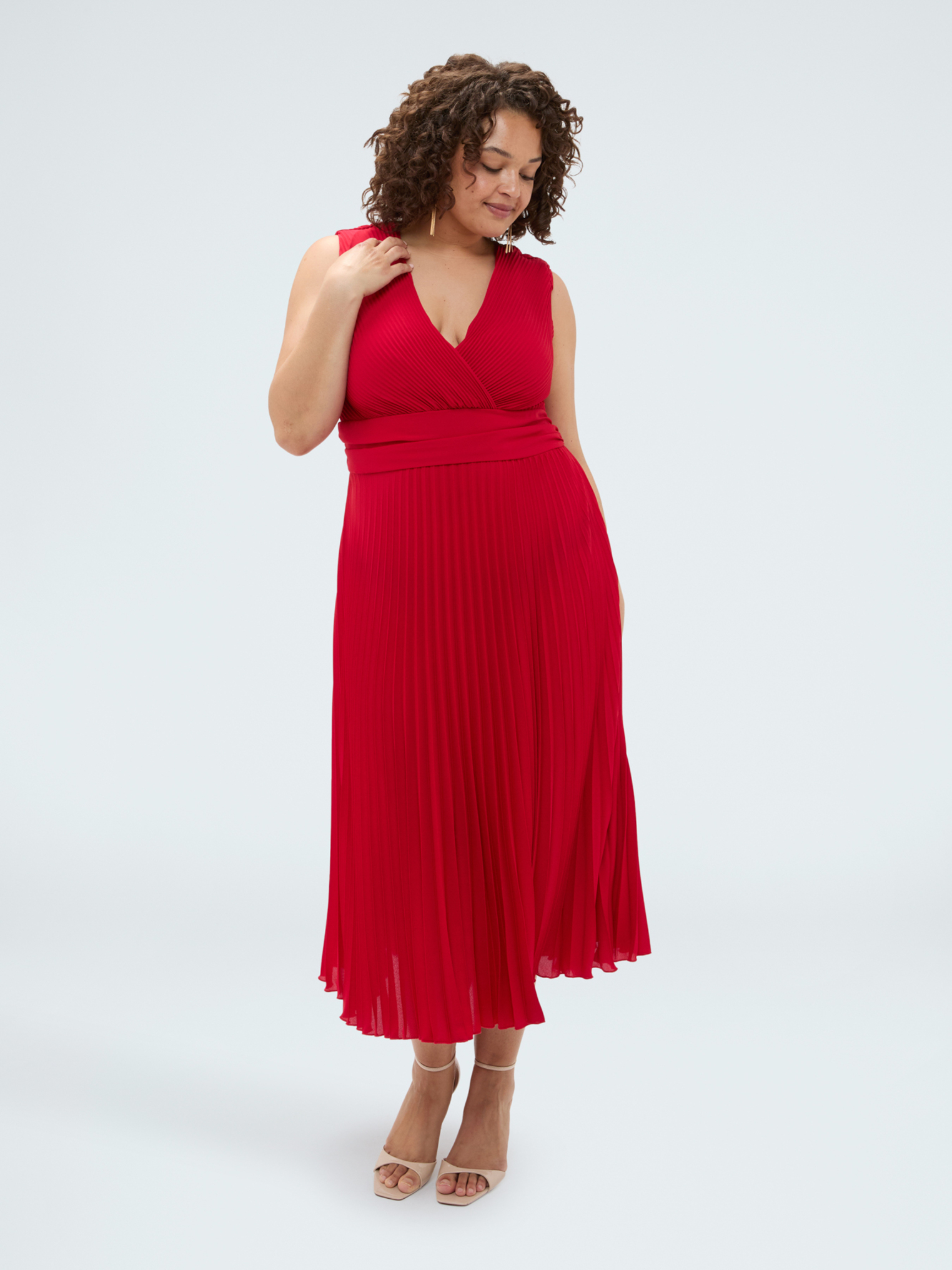 Robe Dream plissée, FIORELLA RUBINO