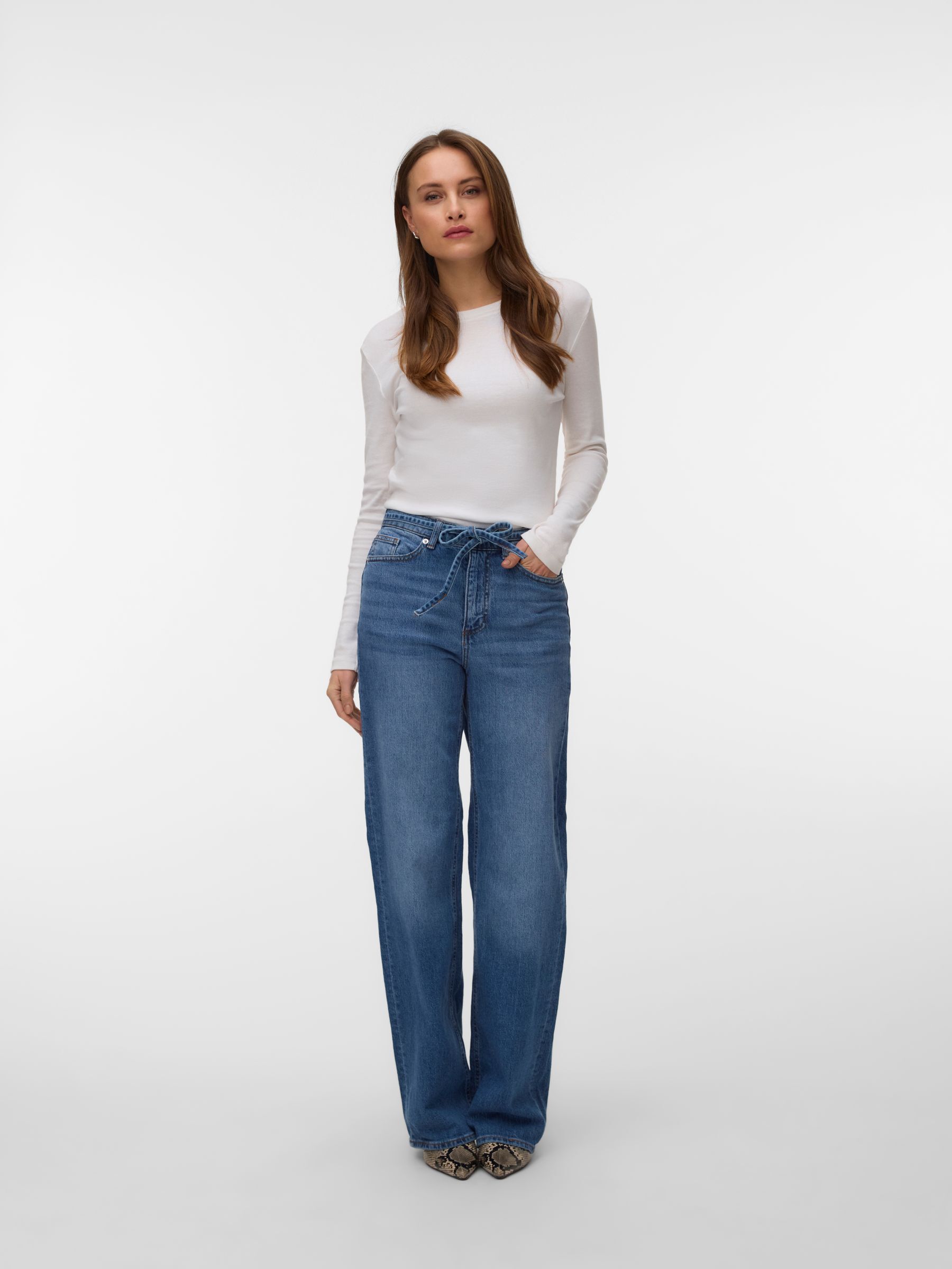 Jean À Coupe Large, VERO MODA