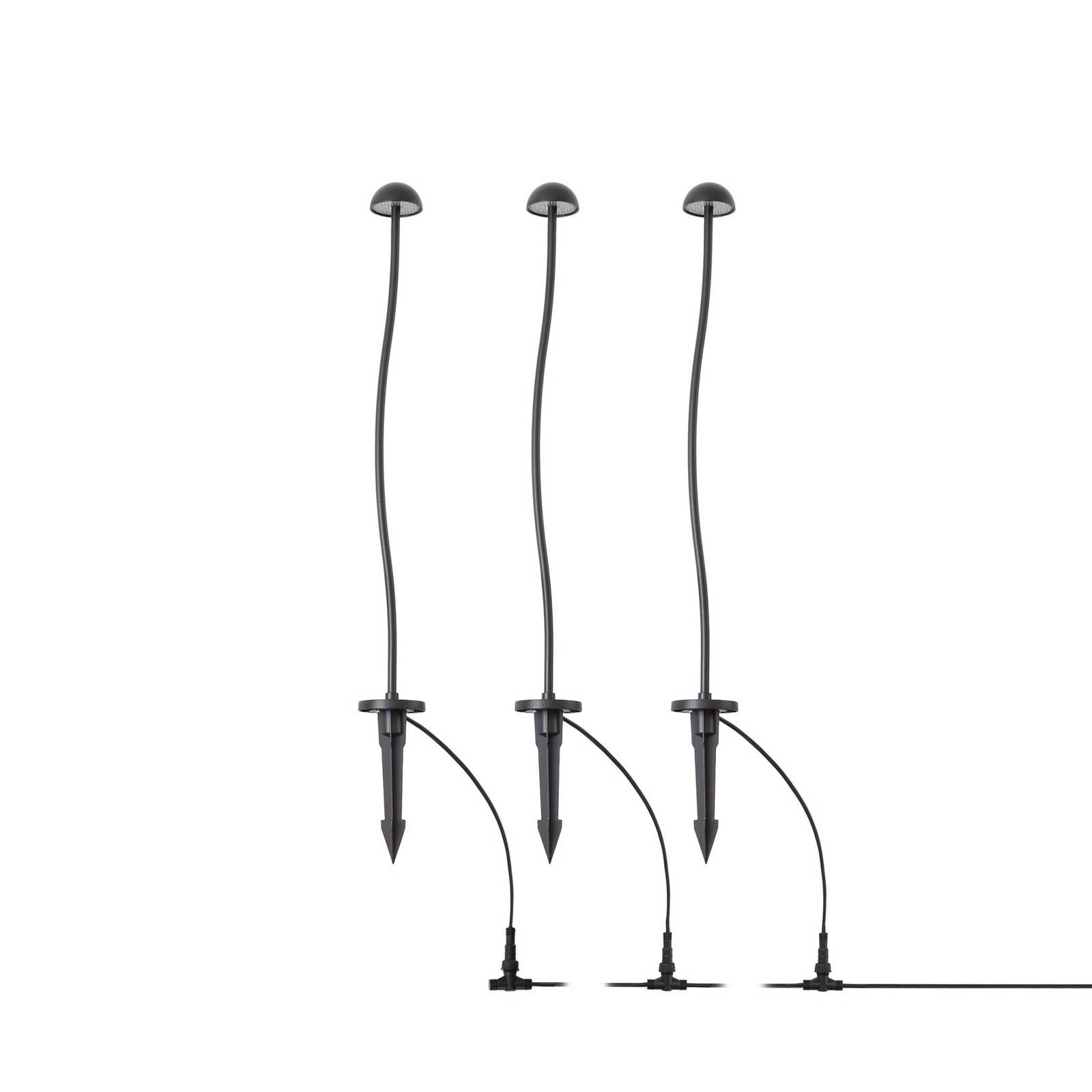 Lampe à planter en aluminium moderneLED, LINDBY