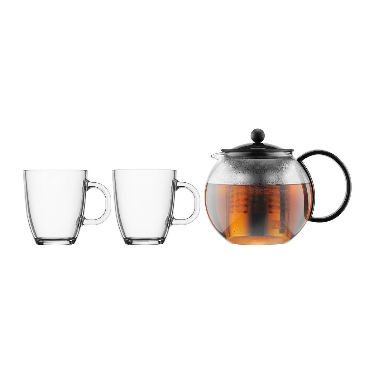 K1805-01 Assam Teapot + 2 Mugs