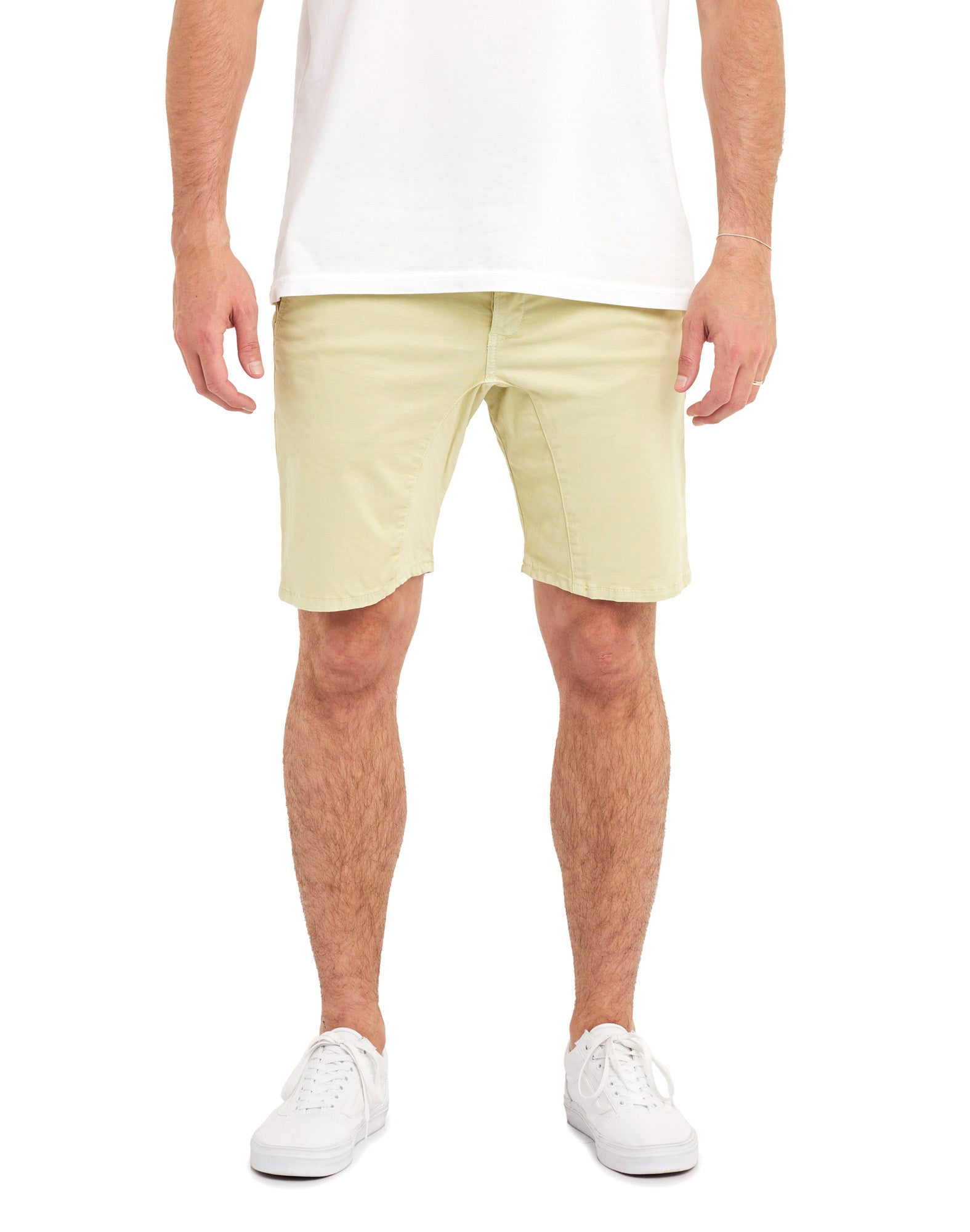 SHORT CHINO LEMONGRASS, PULLIN