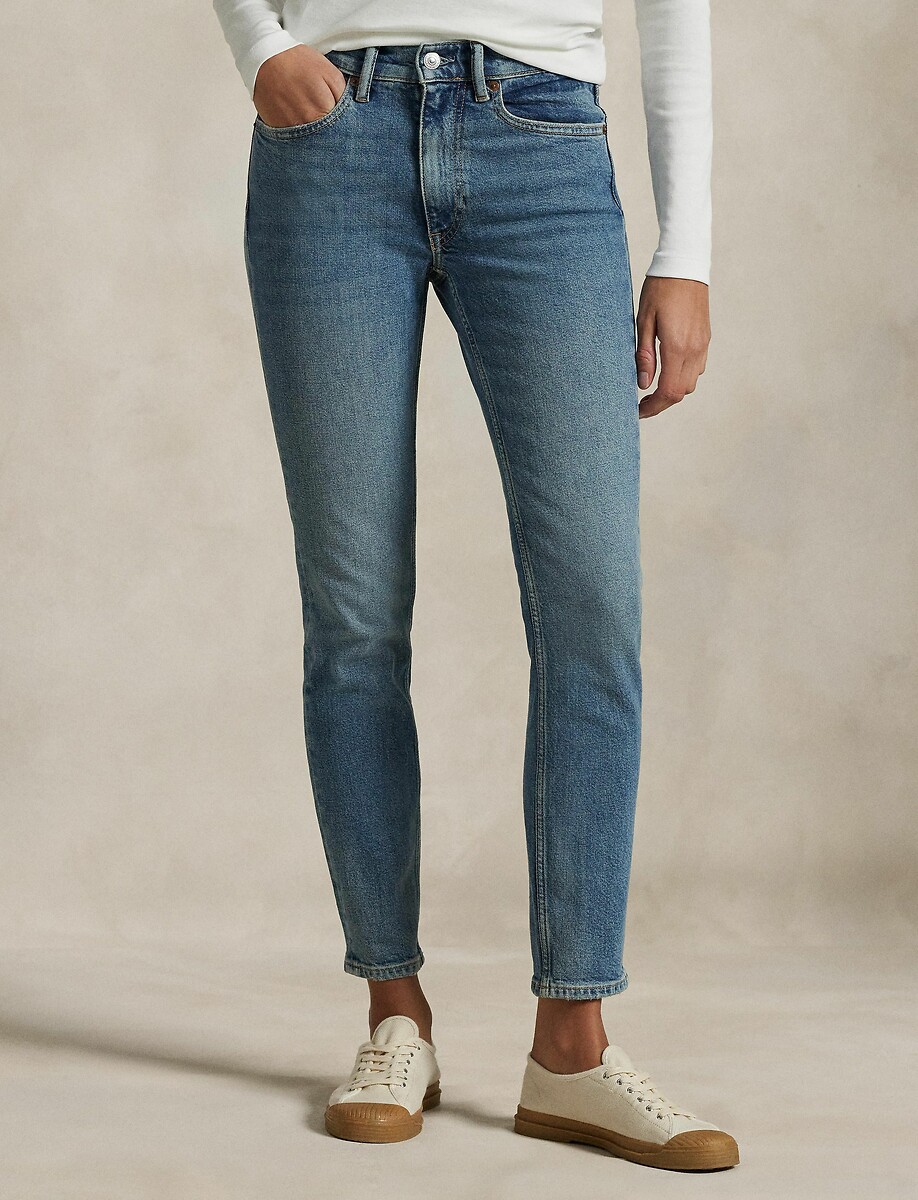 Jeans skinny scoloriti, POLO RALPH LAUREN