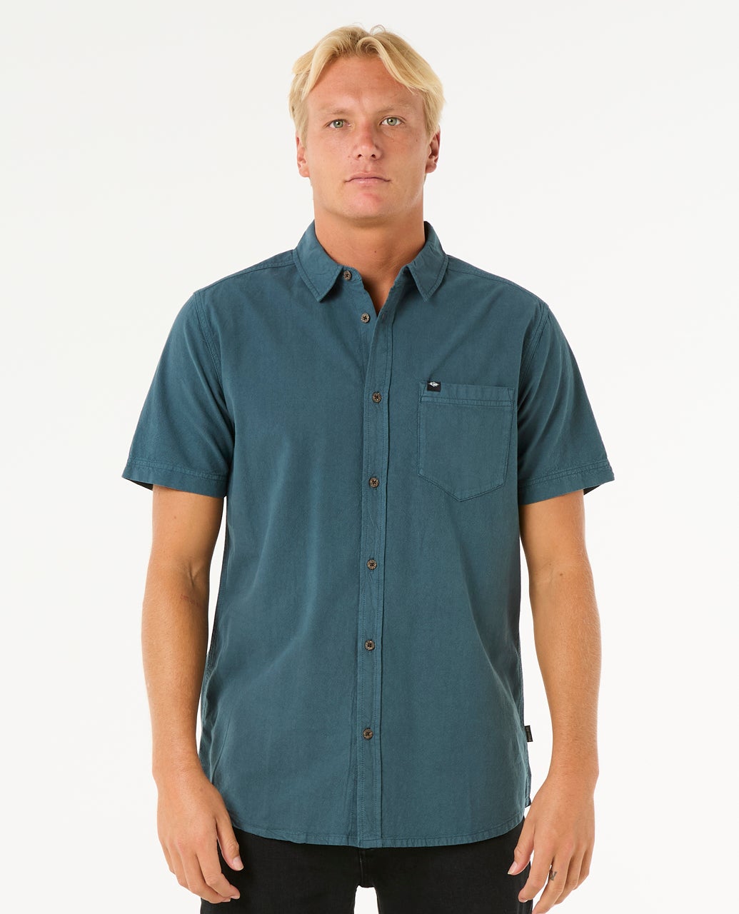 Chemise Classic SURF Washed à Manches courtes, RIP CURL